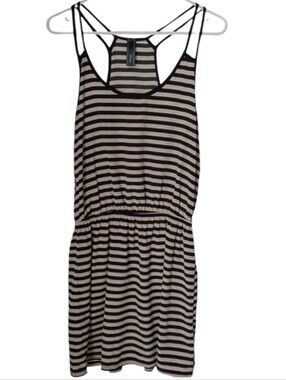 WISH Mini Dress Medium Striped Racerback Tank